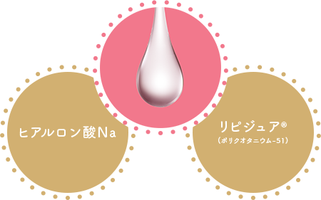 ヒアルロン酸Na リピジュア® (ポリクオタニウム-51)