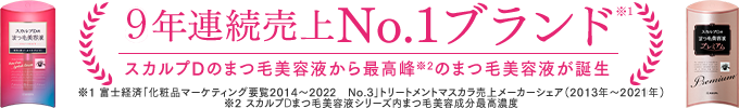 8年連続売上No.1ブランド